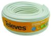 Rollo 20 m Cable Coaxial PVC Blanco TELEVES 435501