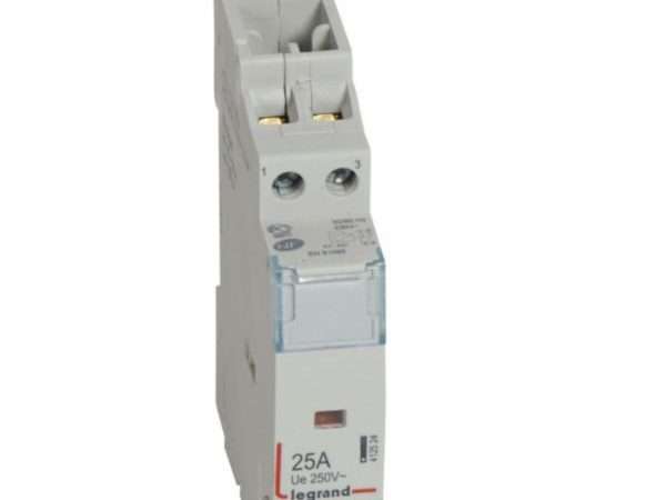 412524-LEGRAND-1000 Contactor con bobina 230 V~ 2P 250V~ 25A 2 NC 1 módulo LEGRAND 412524