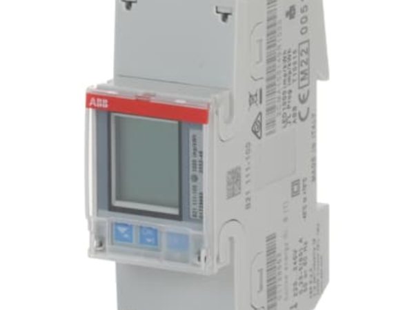 abb-2cma100149r1000.jpg CONTADOR DIGITAL DE ENERGIA MONOFASICO B21 112-100 MODBUS RS485 ABB 2CMA100150R1000