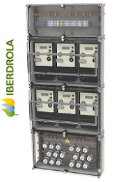Centralizaciones Contadores Iberdrola para 6 trifásicos a 15 kW CAHORS 0234662-N