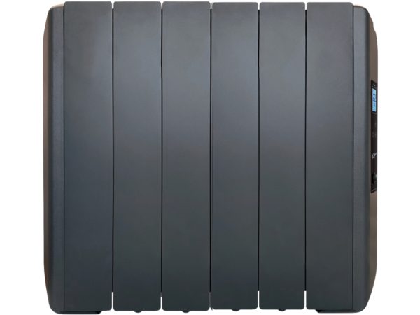 Radiador Eléctrico ECO GREEN WIFI Negro 6 MODULOS 1000W FARHO ECGUWA06