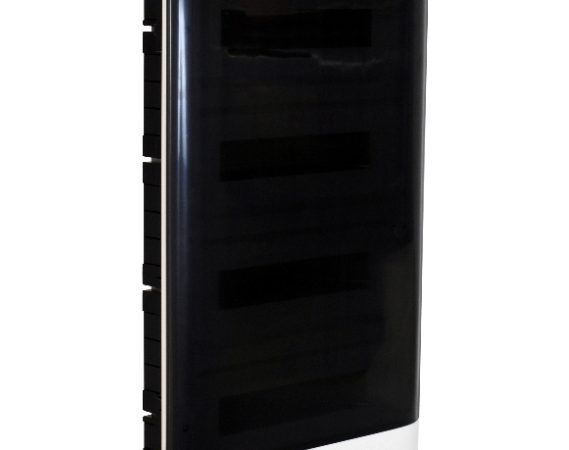 legrand-135054.jpg Caja empotrar PRACTIBOX S puerta transparente 4X18 Mod Tab. Prefabricados LEGRAND 137079
