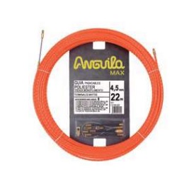 Pasacable Poliéster trenza monofilaento 32 mtrs.4,5mm naranja ESTIARE 75145032